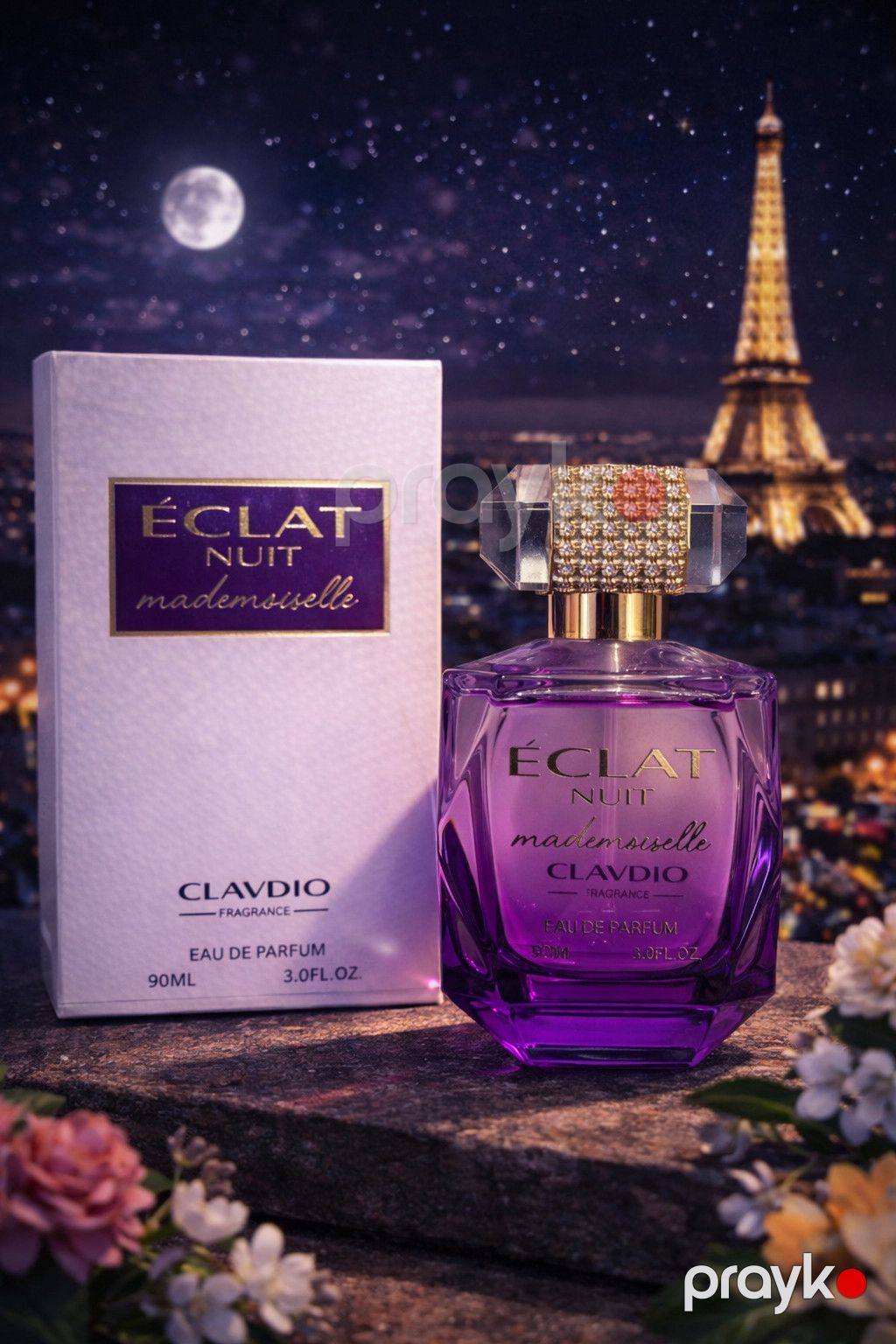 No Brand Clavdio Nuit Mademoiselle ətir suyu qadınlar üçün, 90 ml — Mallar, Bakı