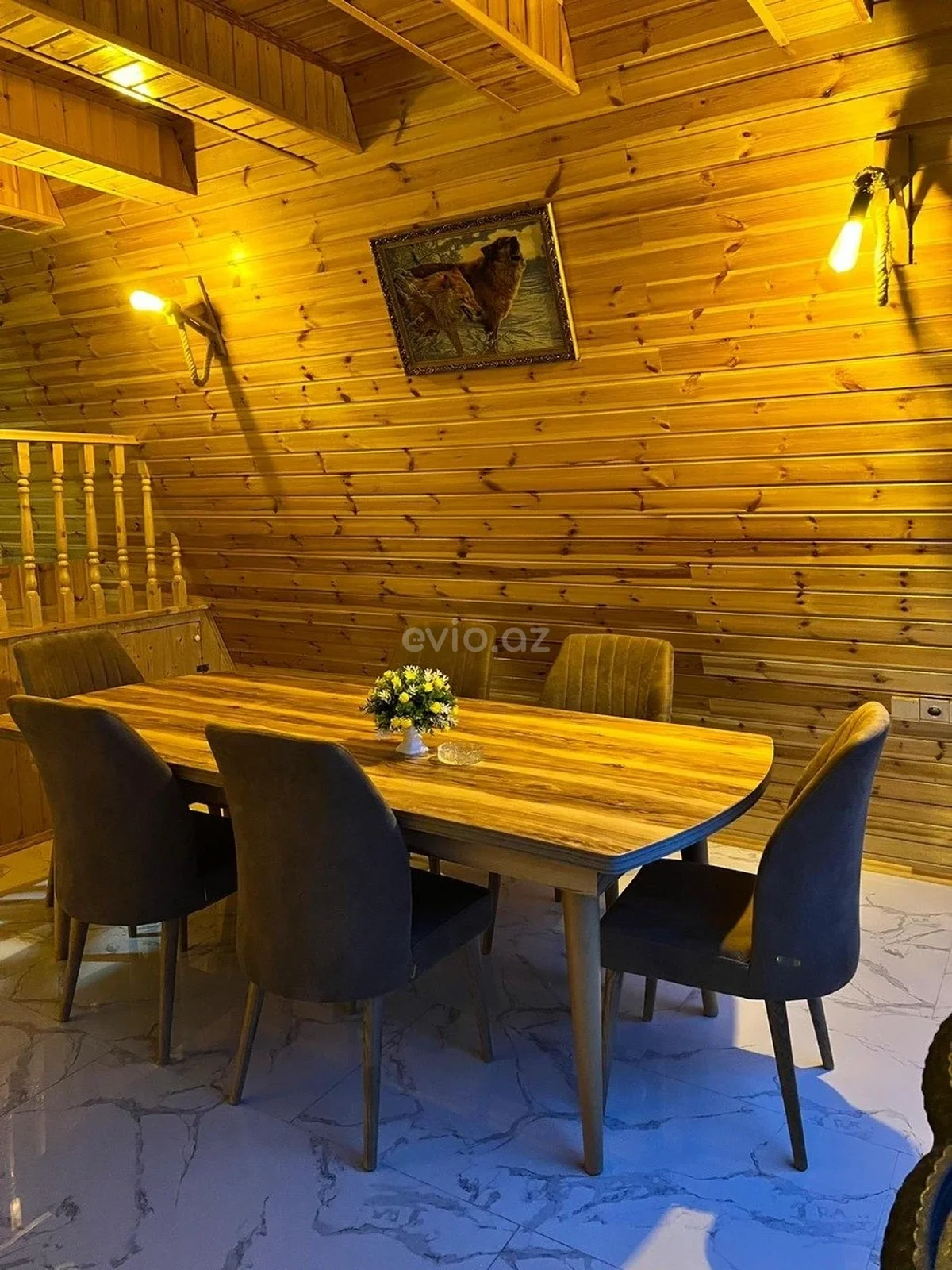 Kirayə 5 otaqlı A-frame Qəbələdə — Ev, villa, Qəbələ (11)
