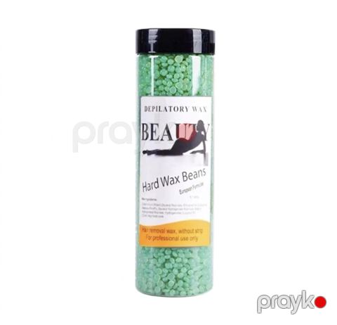 Depilyasiya üçün mum Hard Wax Beans Aloe Vera, 400 q — Bakı