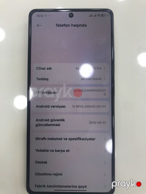 Redmi Note 13 Pro, 256 GB, rəng - Qara — Bakı