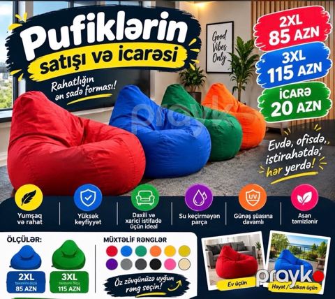 Kreslo, Dəri, Mavi