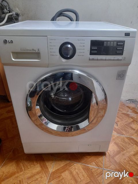 LG Inverter Direct Drive paltaryuyan maşın – 8 kq Xüsusiyyətlər: - Ön — Cəlilabad
