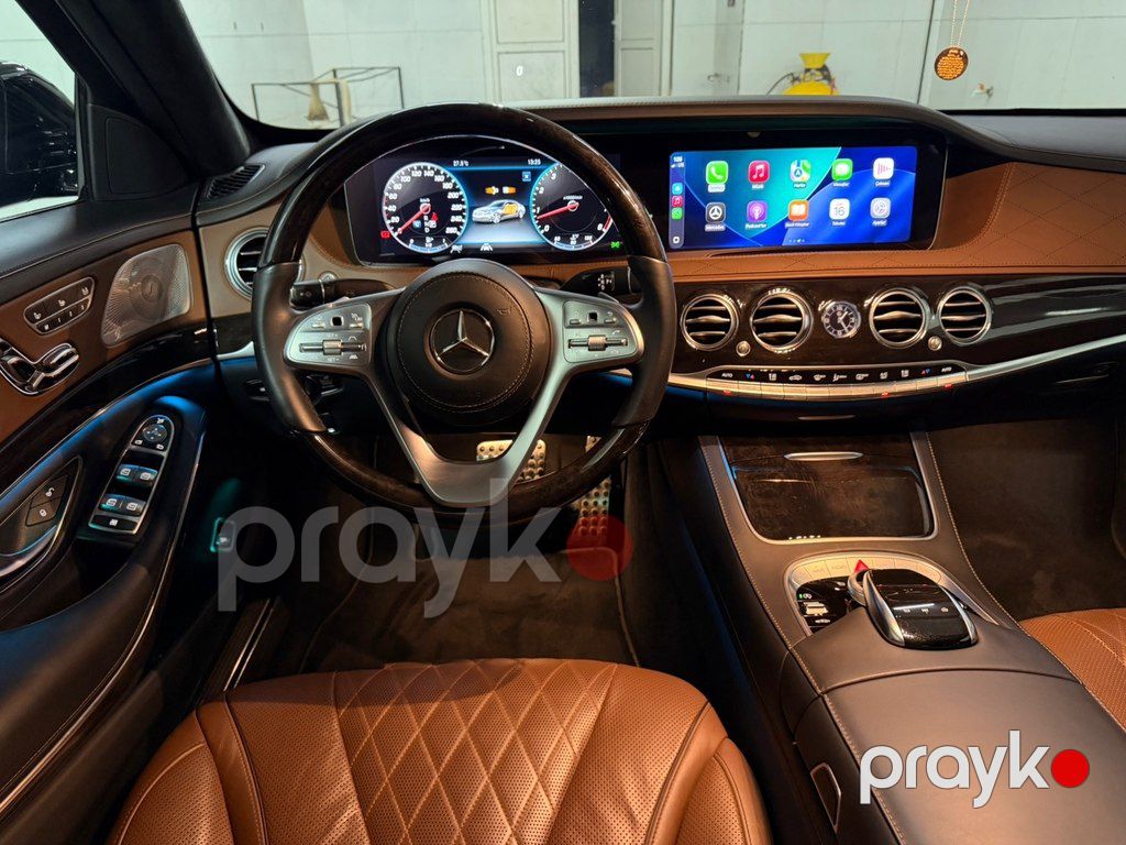 Mercedes S 560, 4.0 L, 2020 il, 43 000 km — Avtomobillər, Bakı (8)