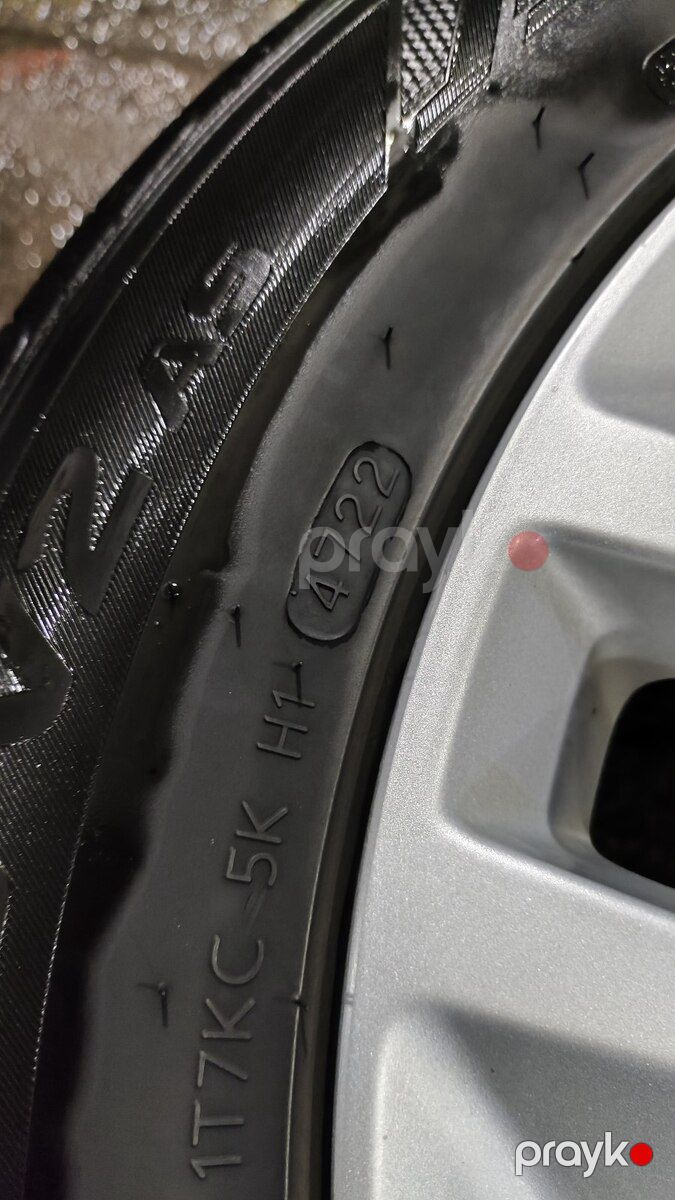 Chevrolet Malibu təkərləri 225/55 R17 — Ehtiyat hissələri və aksesuarlar, Bakı (5)