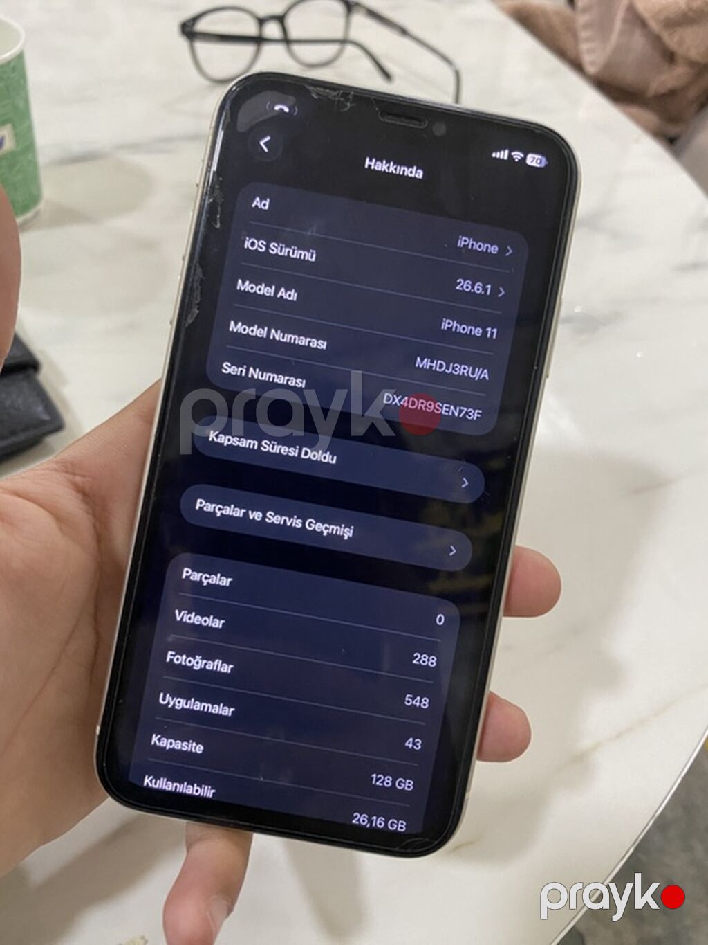 IPhone 11, Ağ, Simsiz şarj — Apple iPhone, Bakı (7)