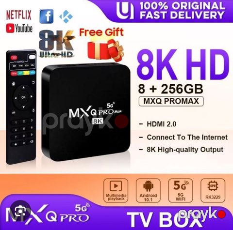 Android TV box 8 RAM 128 GB Android 12 — Bakı
