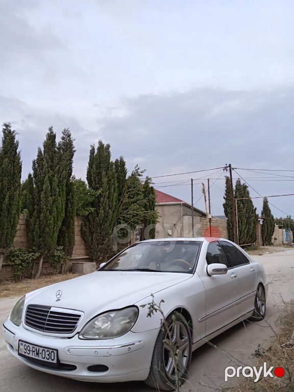 Mercedes S 320, 3.2 L, 1999 il, 284 645 km — Avtomobillər, Bakı (4)