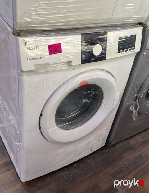 Vestel önyükləməli paltaryuyan maşın - Yük tutumu: 6 kq - Sıxma — Digah