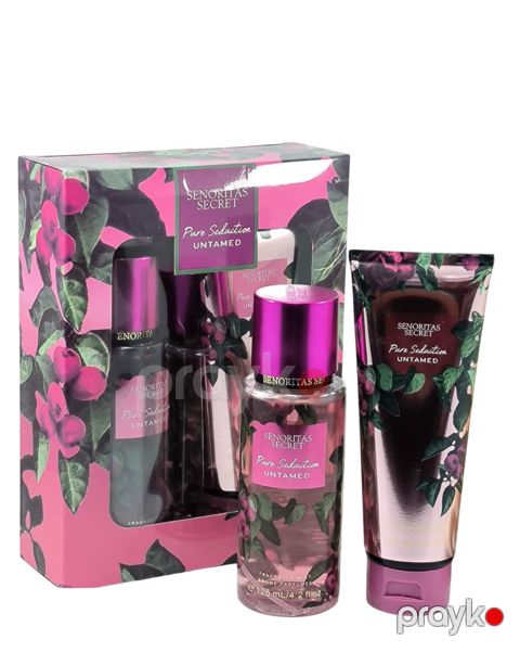 Kosmetik hədiyyə dəsti Untamed (bədən losyonu 125 ml, bədən spreyi 125 ml) — Bakı