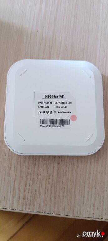 TV Box "H96max 4/32" — TV və Video, Bakı (4)