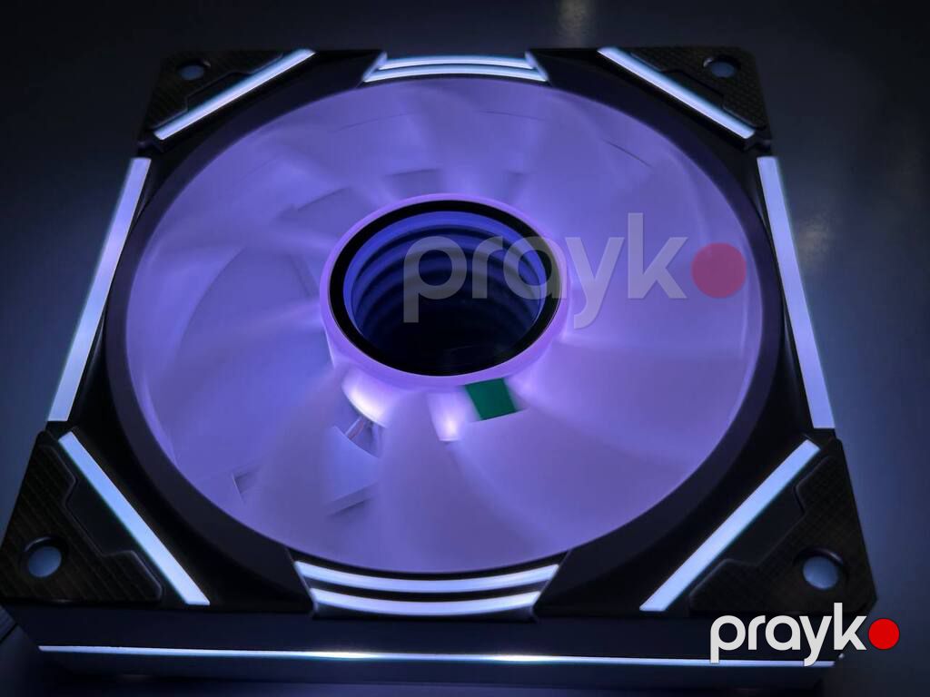 RGB Case Kuler "Loving Cool YD-1200" White 6 pin — Kompüterlər və noutbuklar, Bakı (4)
