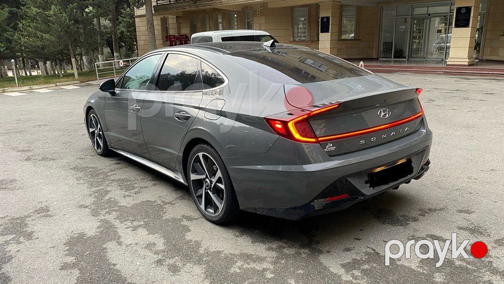 Hyundai Sonata, 1.6 L, 2021 il, 128 000 km — Avtomobillər, Bakı (5)