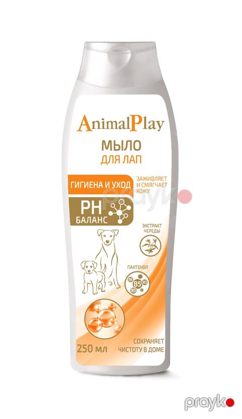 Pəncələr üçün maye sabun Animal Play D-pantenol və yatıqqanqal ekstraktı ilə 250 ml — Bakı