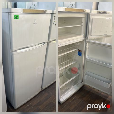 Indesit iki bölməli soyuducu - Üst hissədə dondurucu, alt hissədə — Digah