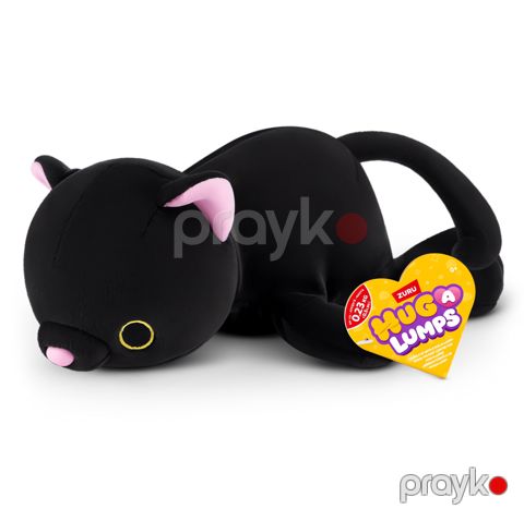 Yumşaq oyuncaq Zuru Hug a Lumps Pişik, peluş, qara, 22 sm — Bakı