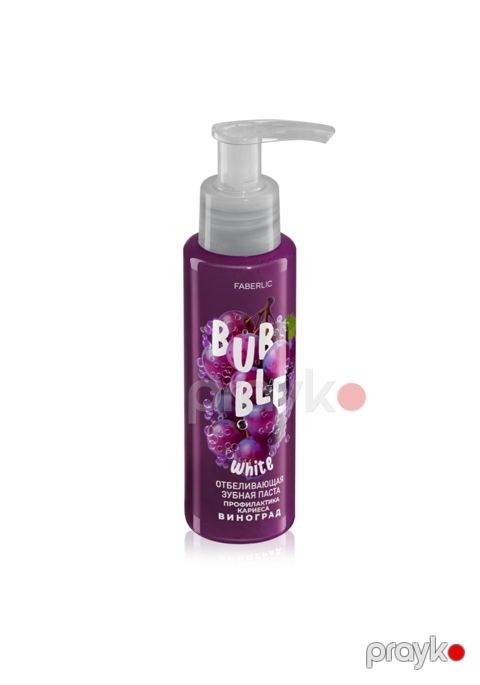 Bəyazladıcı diş məcunu Faberlic Bubble White, kariyesin profilaktikası üzüm dadı ilə, 100 ml — Bakı