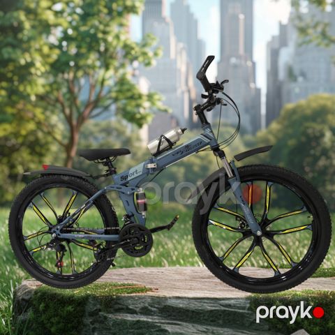 Velosiped VeloStrim 24", mavi/qara — Bakı