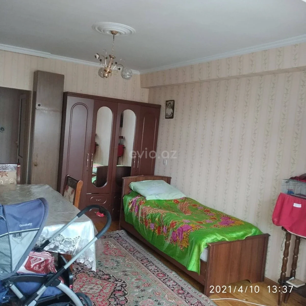 3 otaqlı orta təmirli mənzil satılır Köhnə Günəşli qəsəbəsində — Mənzil, Bakı (9)