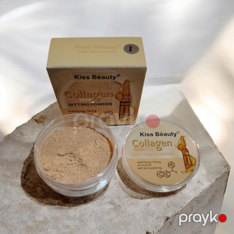 Səpmə kirşan Kiss Beauty Collagen Setting 1, 16 q — Bakı