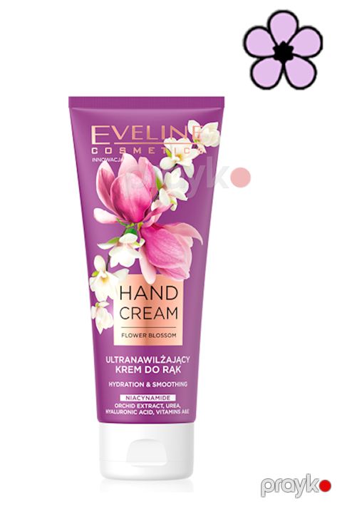 Əl üçün krem Eveline Flower Blossom Vitamin A, 75 ml — Bakı