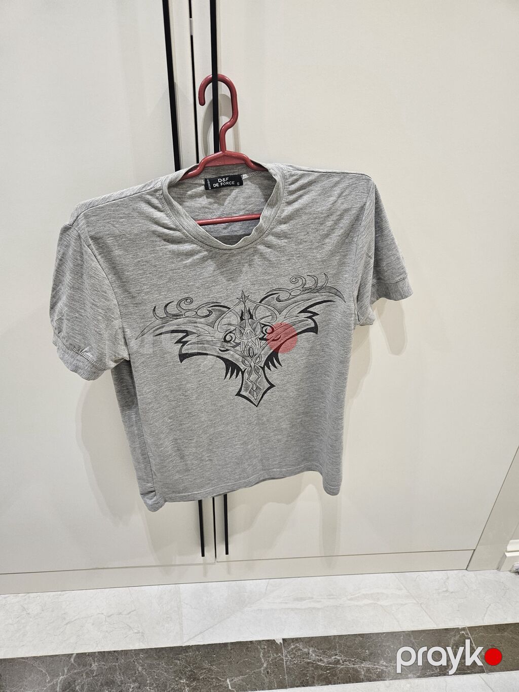 Polo köynək, Versace, M, rəng - Boz — Futbolka və polo, Bakı (9)