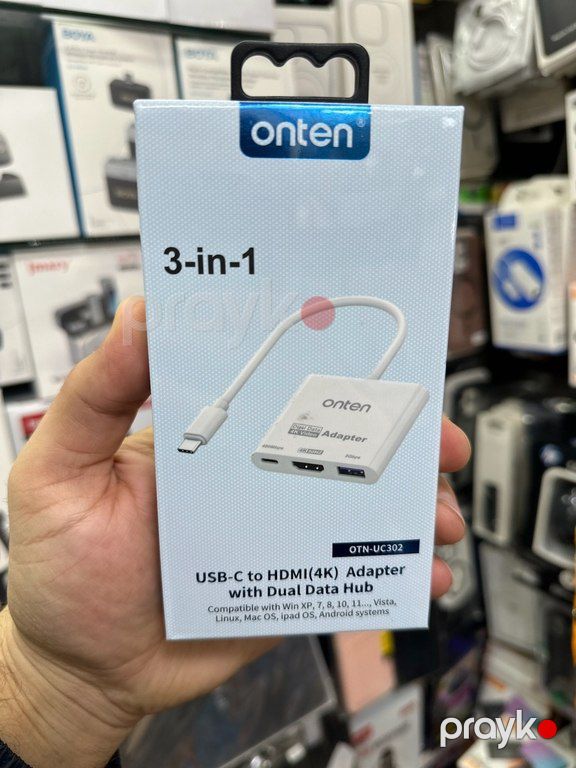 Onten Uc-302 Dual data adapter — Smartfonlar, Bakı (2)