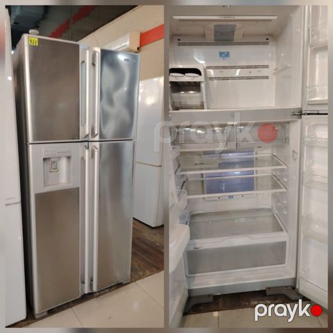 Hitachi dörd qapılı yan‑yana (French Door) soyuducu - Rəng — Digah