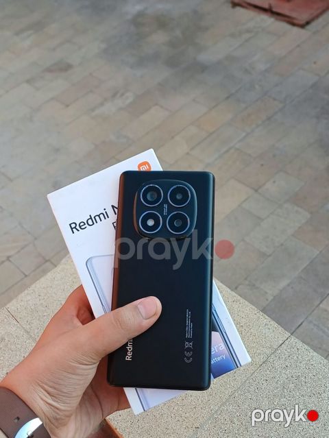 Redmi Note 14 Pro, 256 GB, rəng - Qara, Zəmanət, Barmaq izi, Simsiz şarj — Bakı