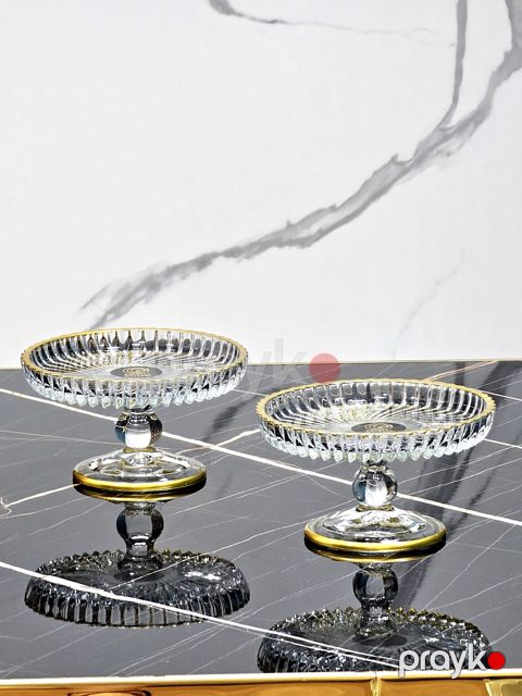 Limon qabı, şəffaf, şüşə, 11 sm — Bakı