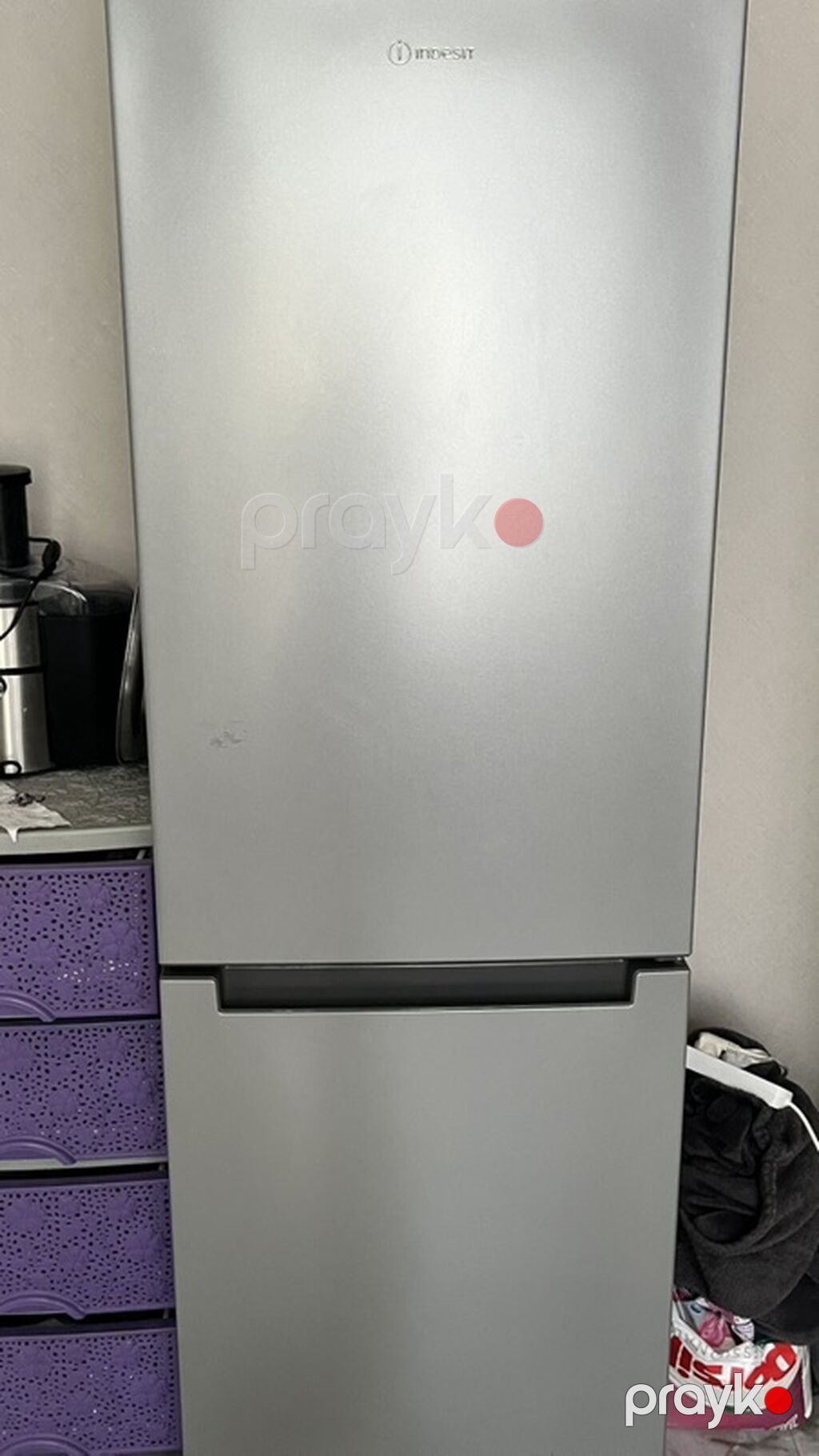 Xarab 2 qapılı Indesit Soyuducu Satılır, rəng - Gümüşü — Soyuducular, Masazır (3)