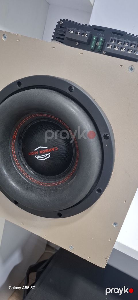 CarMoon Audio subwoofer və gücləndirici komplekti - Brend/model — Bakı