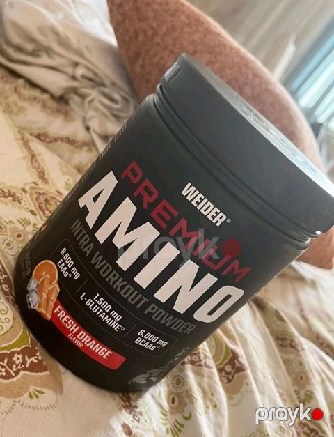 Weider Premium Amino – intra-workout tozu, Fresh Orange dadı