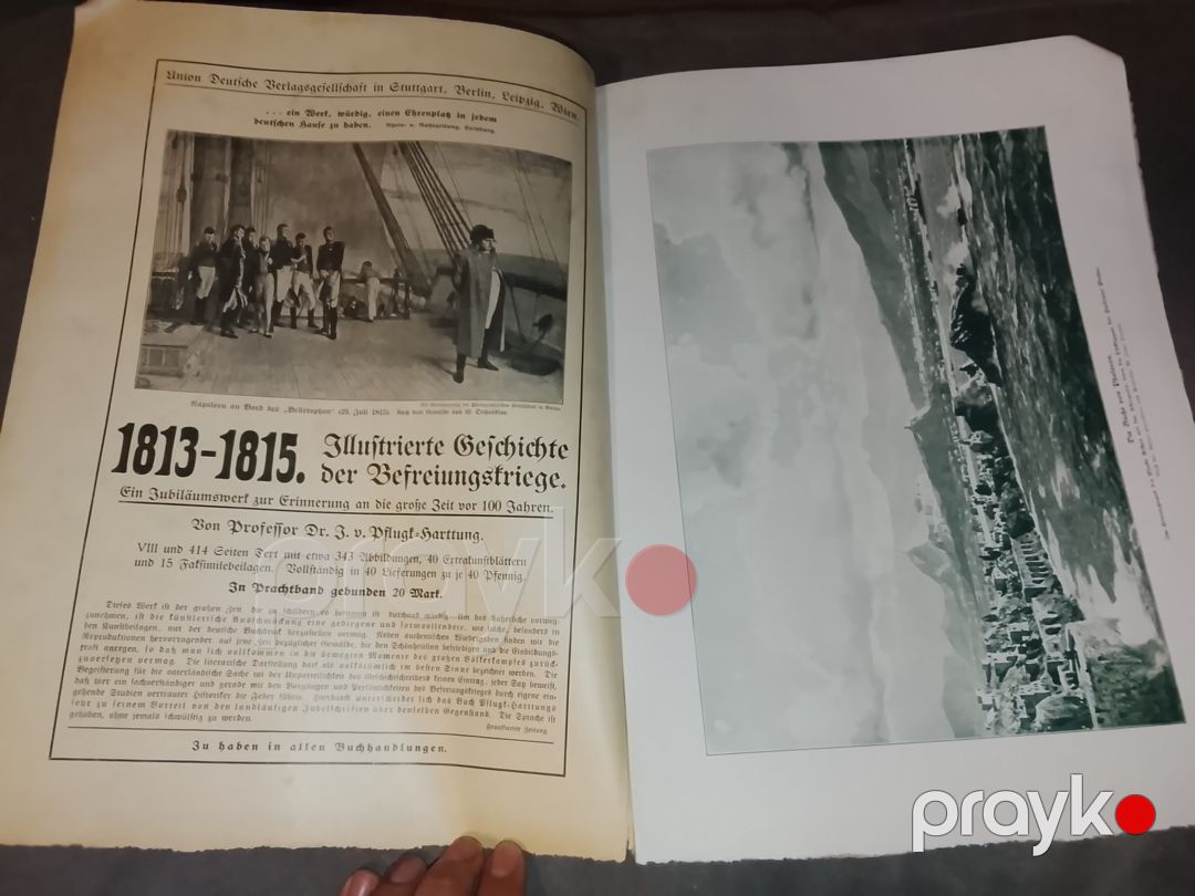 110 illik Alman 1-ci Dünya Müharibəsi jurnalı — Kitablar və jurnallar, Bakı (7)