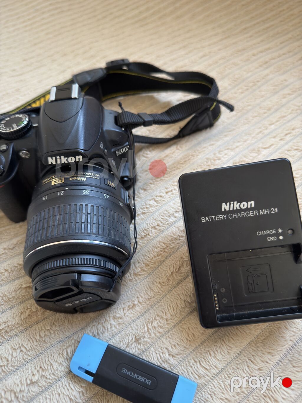 Nikon D3100 Dslr fotoaparat dəsti - Korpus: Nikon D3100 (DX format) — Fotoaparat, Bakı (3)