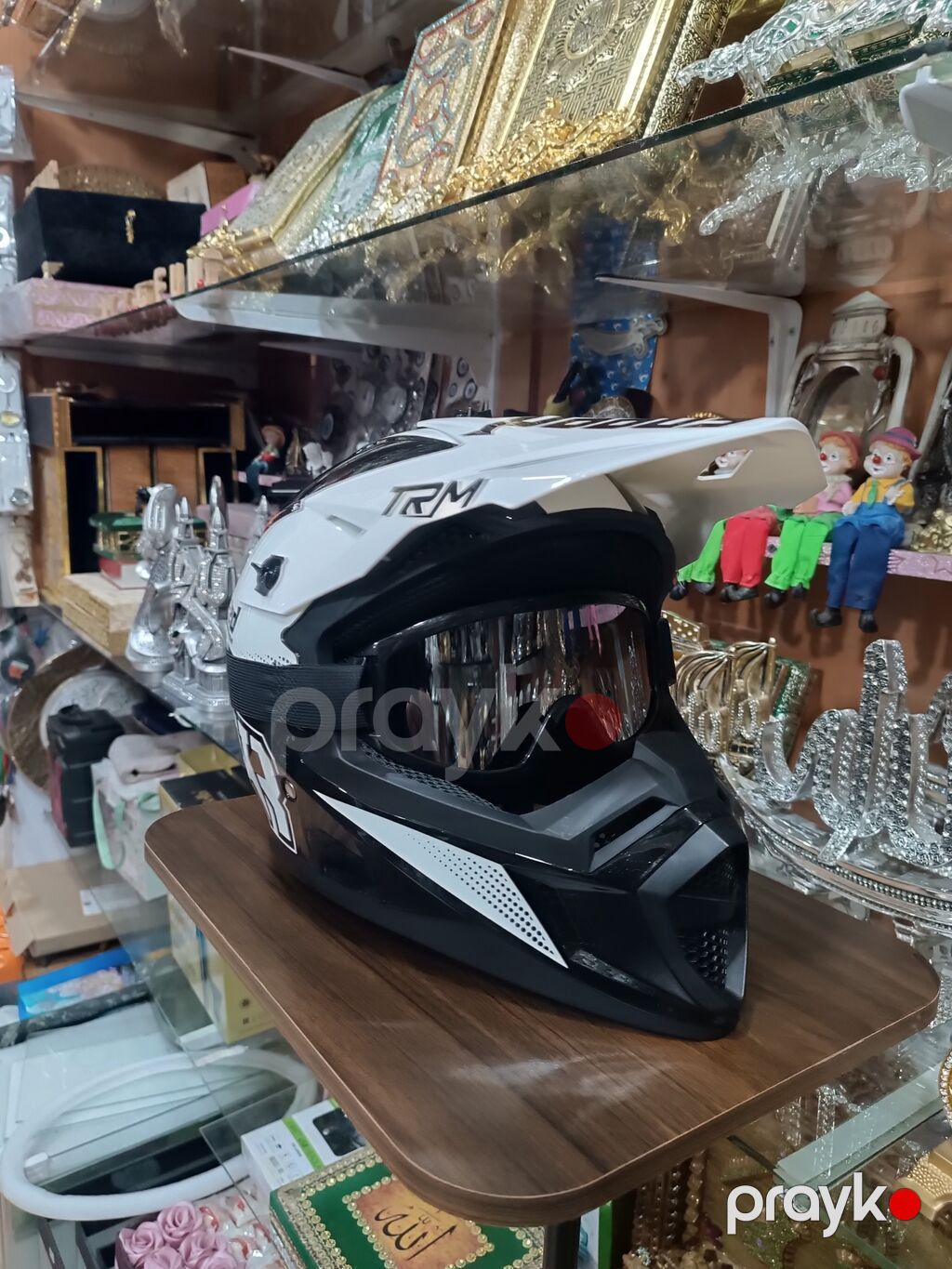 Kros MotoDəbilqə 75-azn TRM Speed Racing Kaskalar Off-road və enduro — Motosiklet geyimi, Bakı (5)