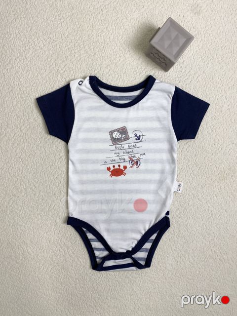 Yenidoğulan üçün paltar No brand, Bodi, Ağ, Pambıq, 3-6 ay — Bakı