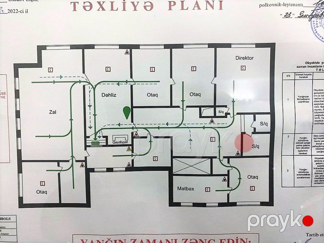 İcarəyə verilir 11 otaqlı ofis 800 m² — Ofis, Bakı (4)