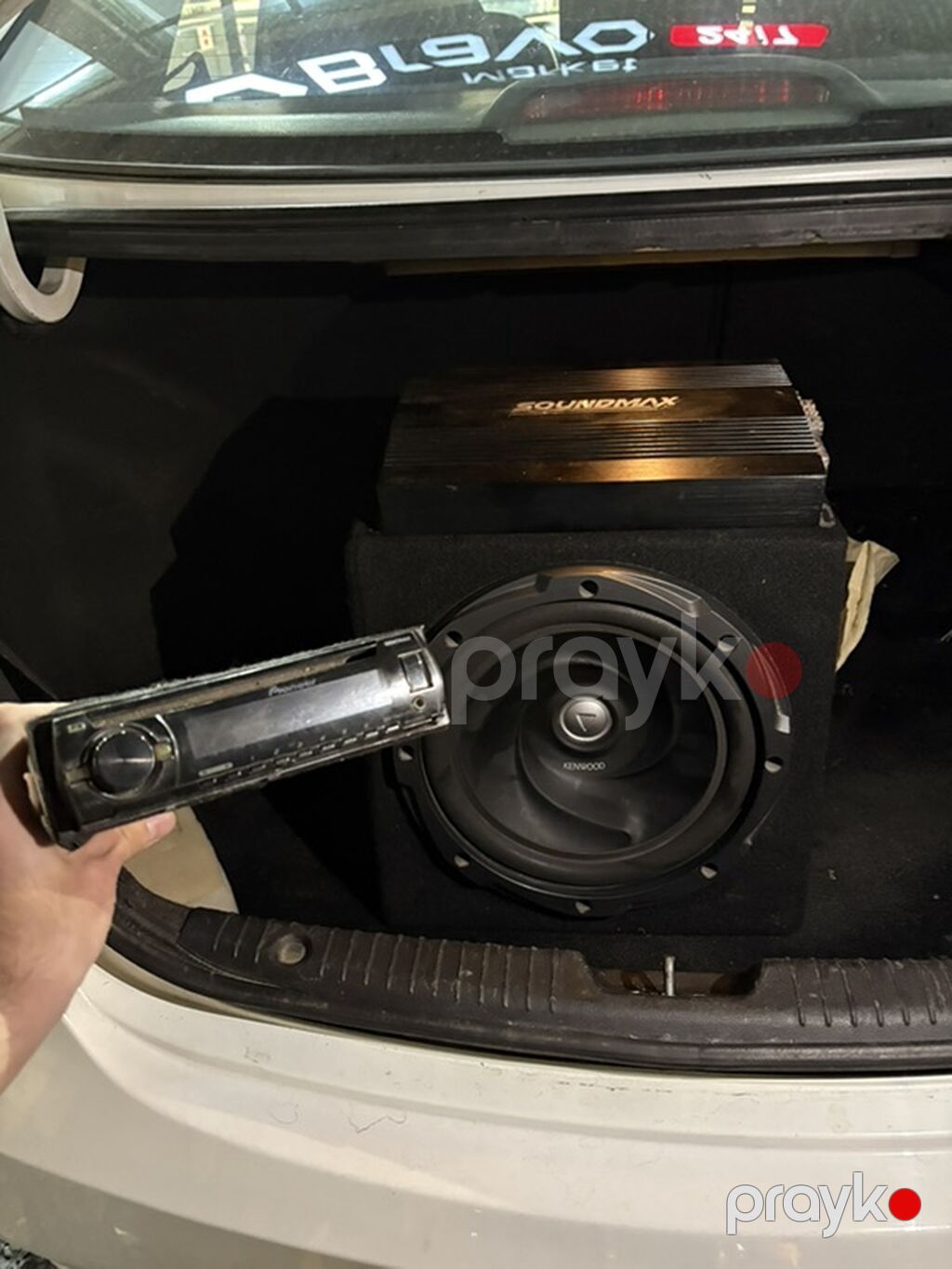 Avtomobil audio dəsti - Subwoofer: Kenwood 1000rms markalı bas — Avtomobil akustikası, Bakı (2)