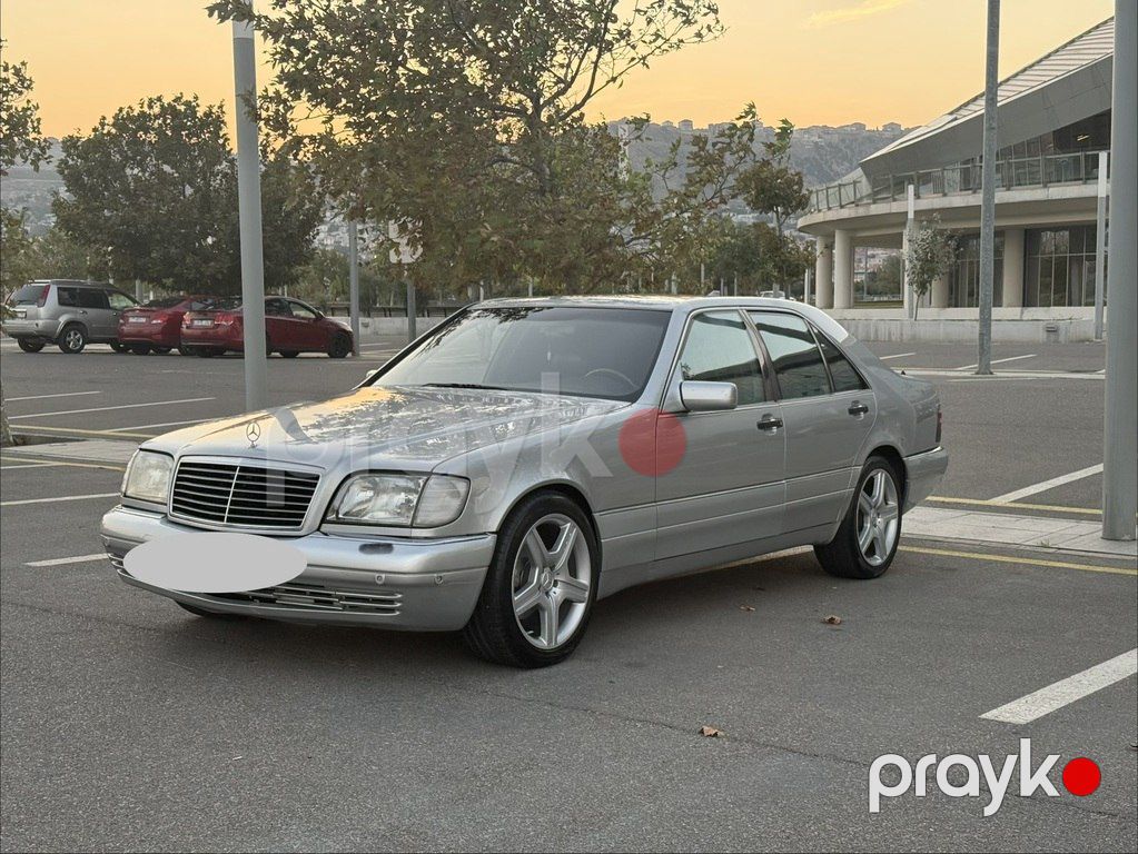 Mercedes S 320, 3.2 L, 1997 il, 424 000 km — Avtomobillər, Bakı (6)