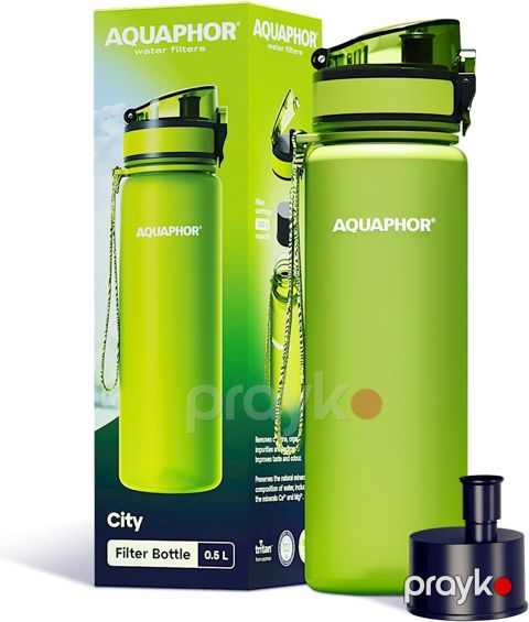 İdman su qabı Akvafor 500 ml, yaşıl — Bakı