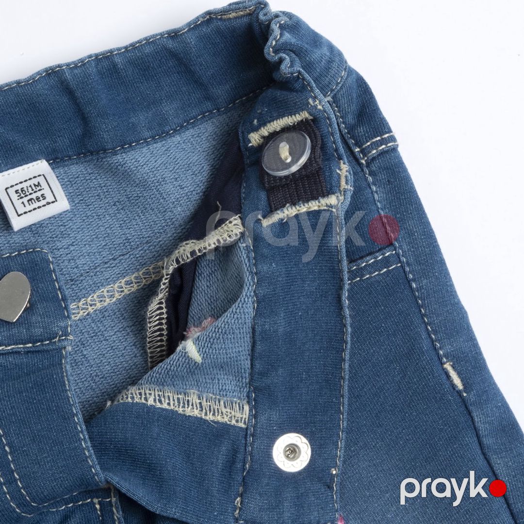 Qızlar üçün gündəlik şalvar Chicco 9016866000000-85, mavi, pambıq/polyester/elastan, ölçü 4 yaş - 8051700345641 — Mallar, Bakı (2)