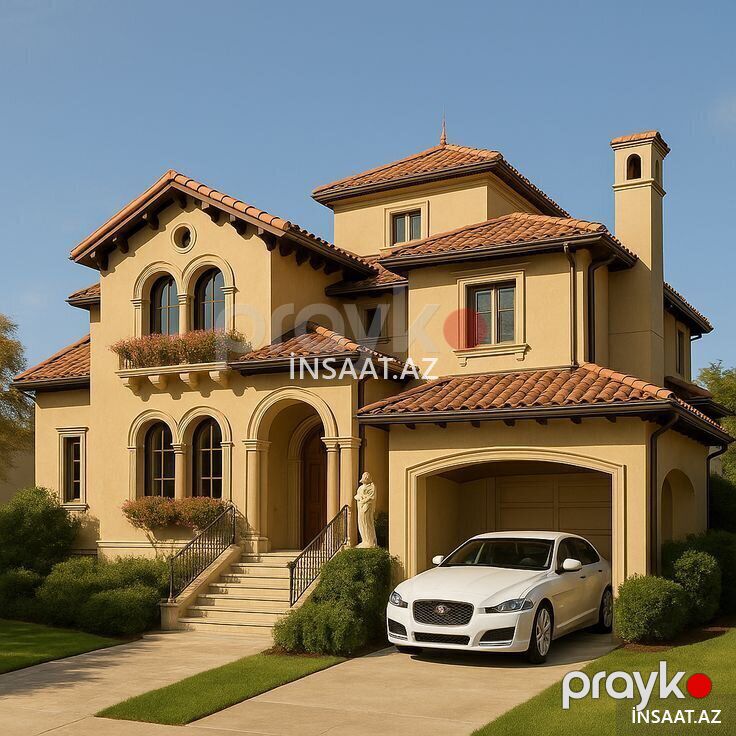 Villa tikintisi işləri — Təmir və inşaat, Bakı (5)