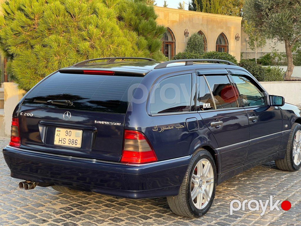 Mercedes C 200, 2.0 L, 1999 il, 510 000 km — Avtomobillər, Bakı (6)