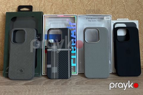 İPhone 15 Pro üçün demek olarki işlenmemiş ideal vezyetde keyslər — Bakı