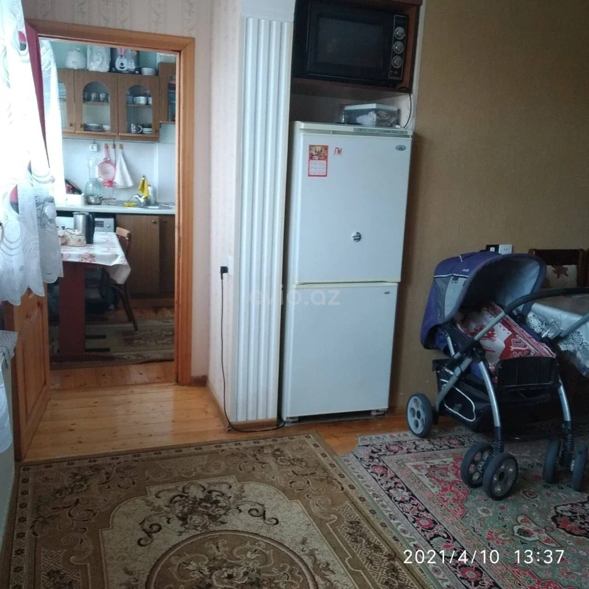 3 otaqlı orta təmirli mənzil satılır Köhnə Günəşli qəsəbəsində — Mənzil, Bakı (11)