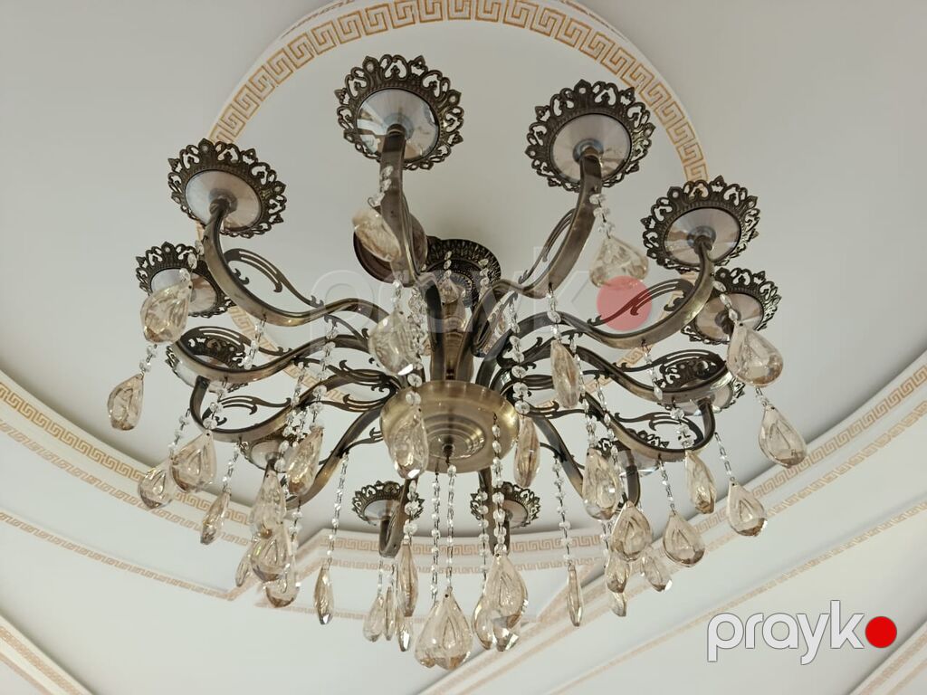 Çılçıraq, 10 və daha çox lampa, Metal — Tavan is?qlar? v? cilc?raqlar, Xırdalan (3)