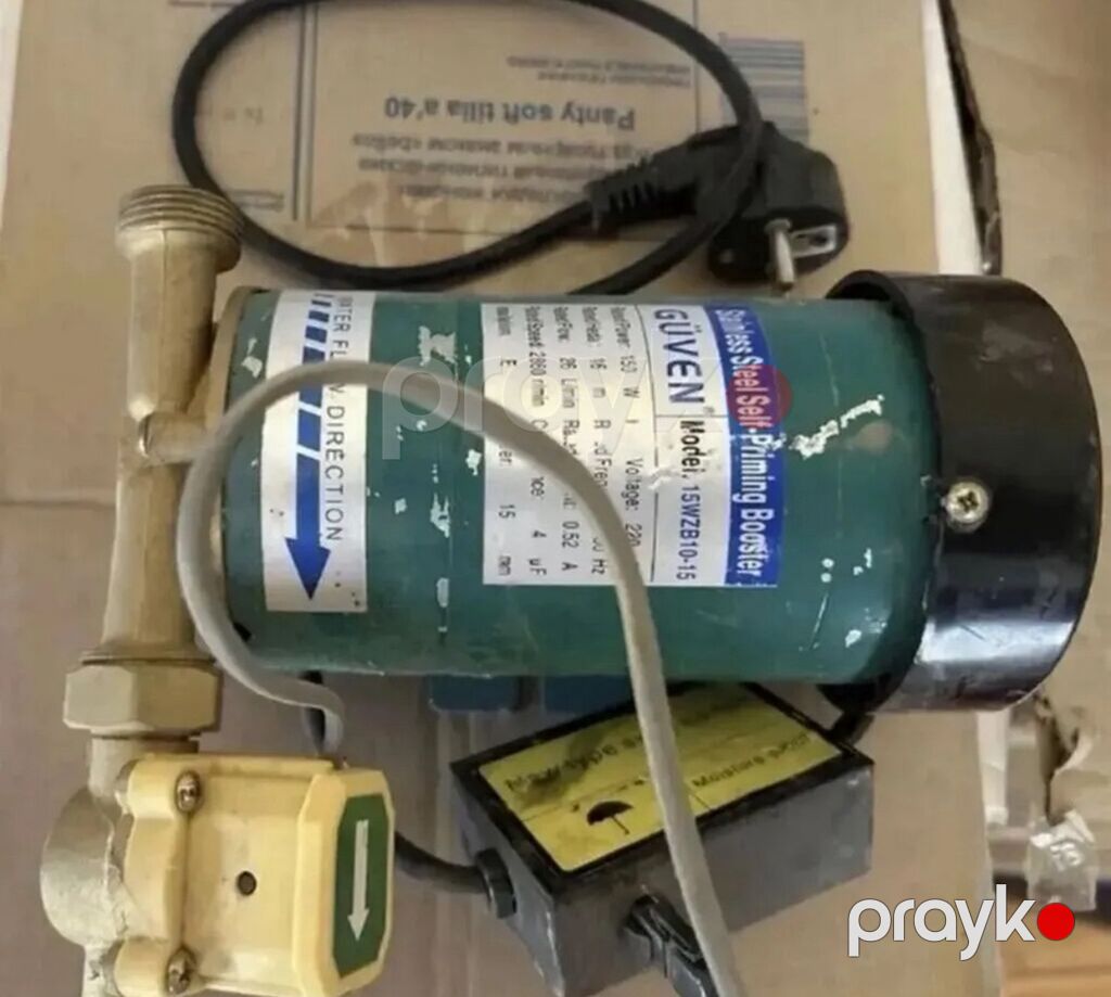 Su təzyiqini artıran nasos (booster) Model: Guven ISVZB10-15 — Su nasosu, Bakı (2)