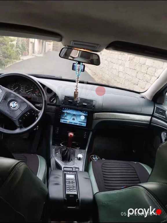 BMW 523, 2.5 L, 1998 il, 198 594 km — Avtomobillər, Bakı (7)