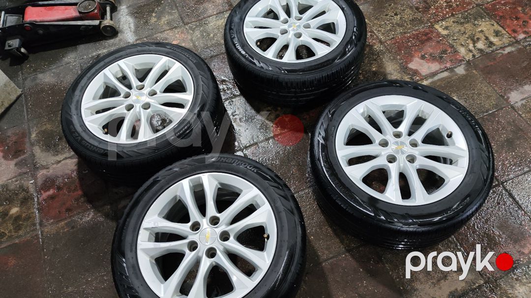 Chevrolet Malibu təkərləri 225/55 R17 — Ehtiyat hissələri və aksesuarlar, Bakı (2)