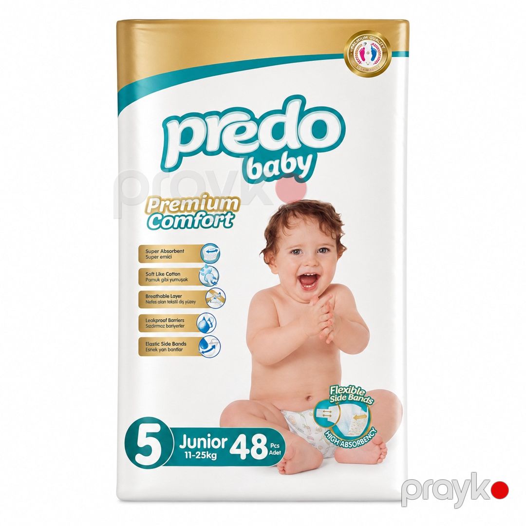 Uşaq bezi Predo, 5 junior, 48 əd, 11-25 kq — Mallar, Bakı (2)